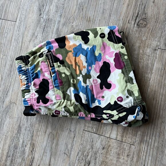 Gramicci x Parks Project Shorts Women's XS Multicolor Camouflage Belt - Picture 12 of 12